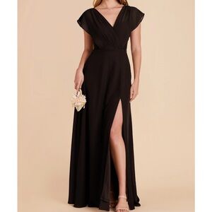 Birdy Grey Violet Chiffon dress black